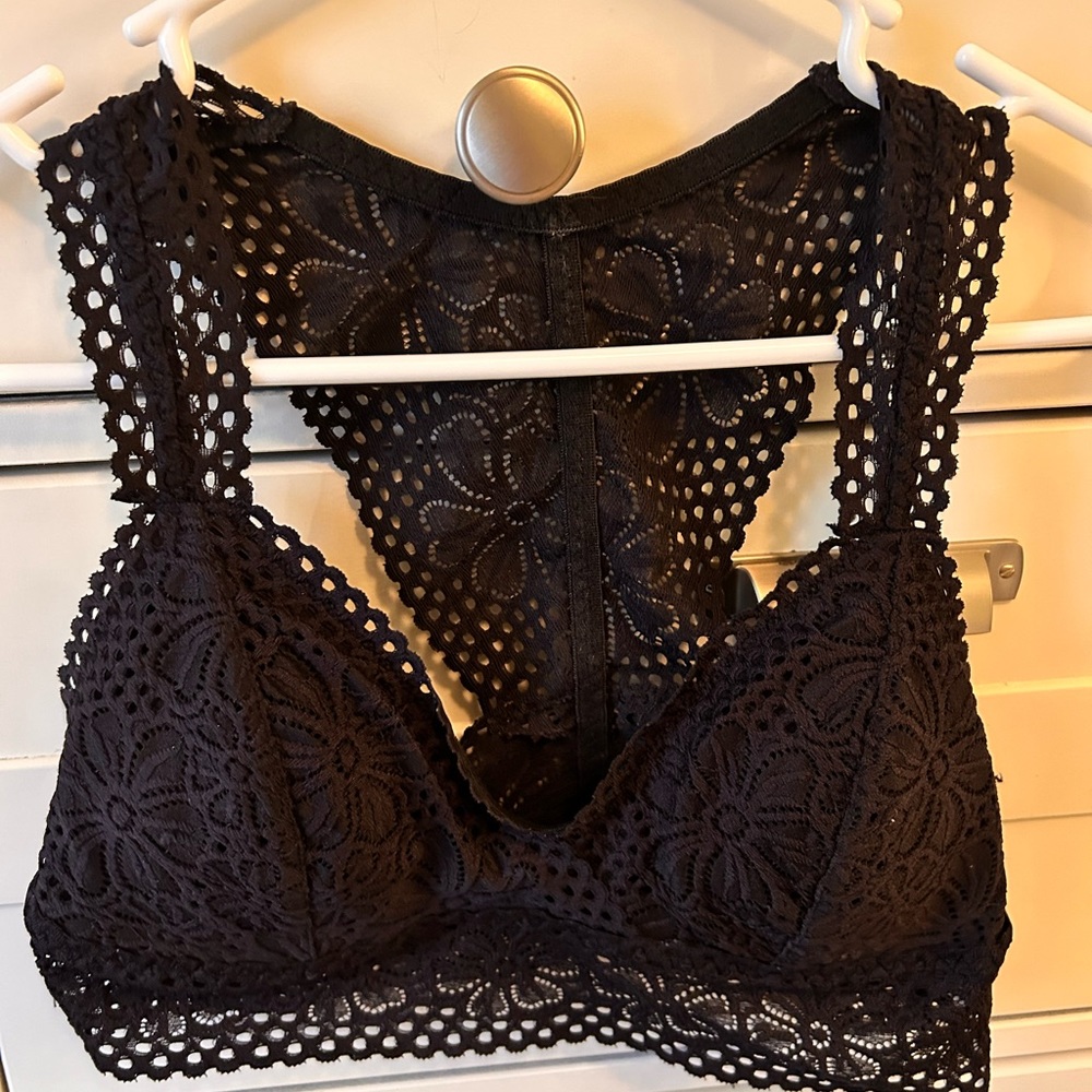 Black bralette